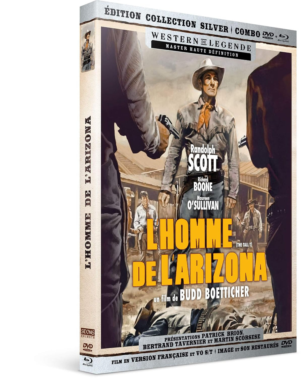 The Tall T (1957) (Blu-Ray & DVD Combo) [ Blu-Ray, Reg.A/B/C Import - France ]