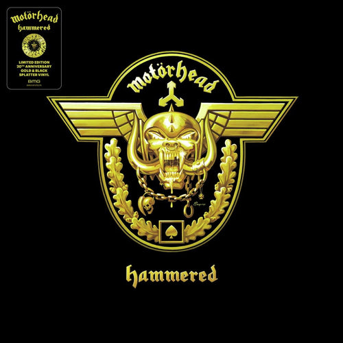 Motorhead-Hammered (20th Anniversary) [Gold/Black Splatter LP]