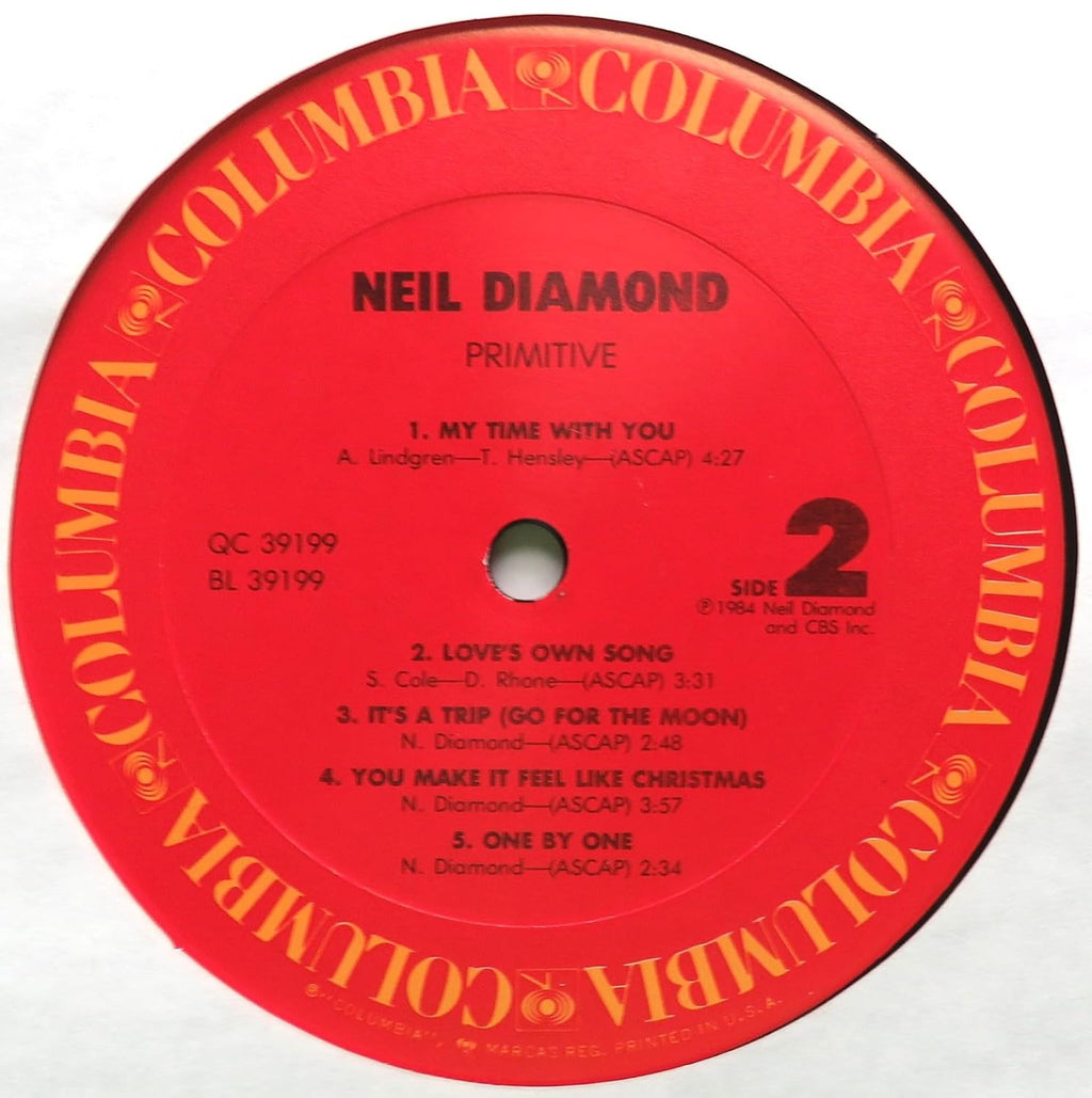 NEIL DIAMOND PRIMITIVE record