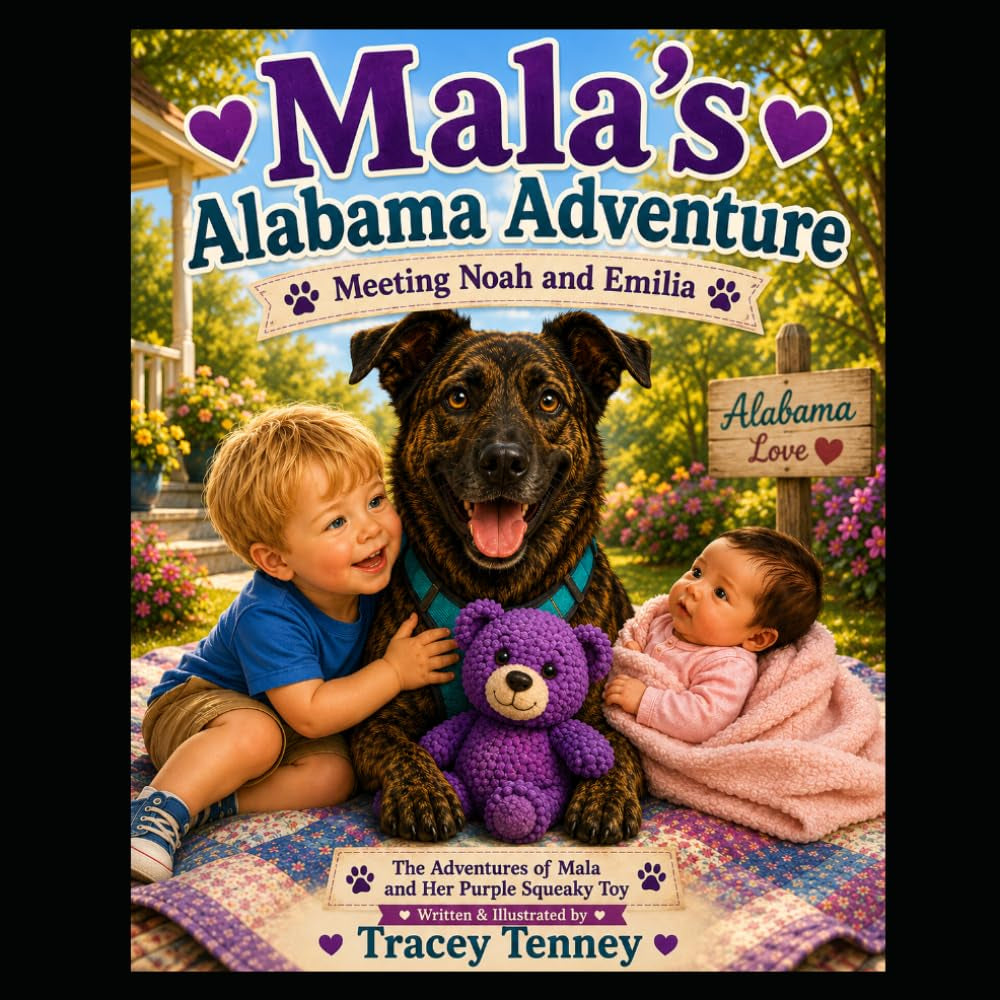 Mala's Alabama Adventure: Visiting Noah and meeting Emilia and Mrs. Carol (Mala's Adventures Series)