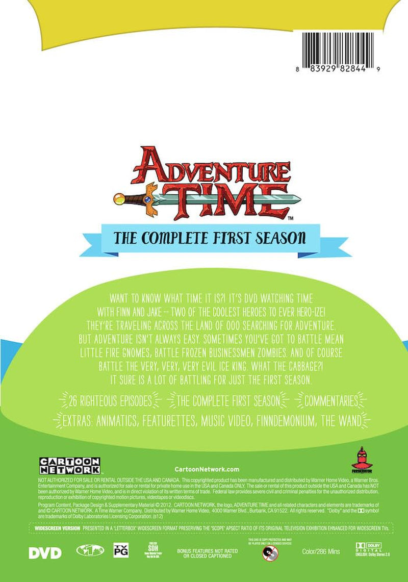 Cartoon Network: Adventure Time The Complete First Season [DVD]