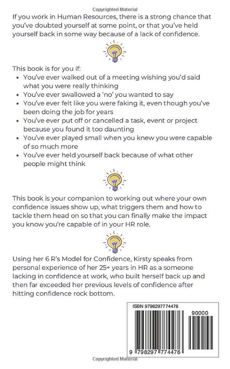 The HR Confidence Playbook: The essential guide to being seen, heard and respected in HR