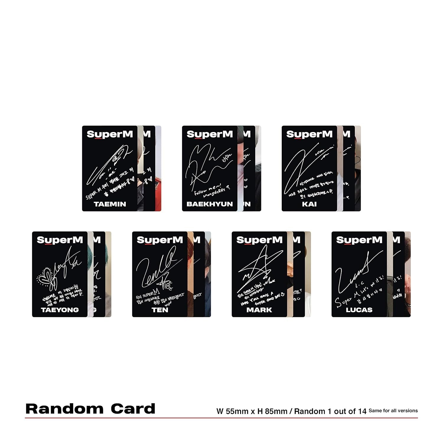 Superm The 1St Mini Album Superm Group