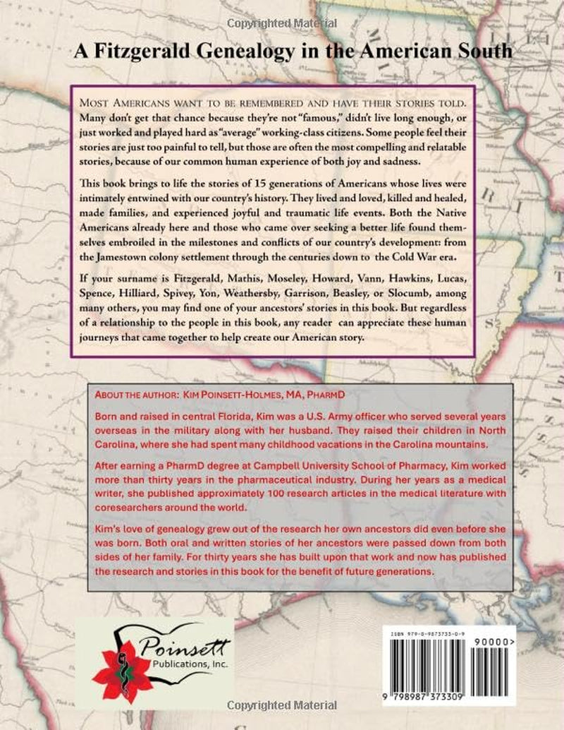 A Fitzgerald Genealogy in the American South: 15 Generations of Pioneers, Soldiers, and Native Americans in the Southern United States