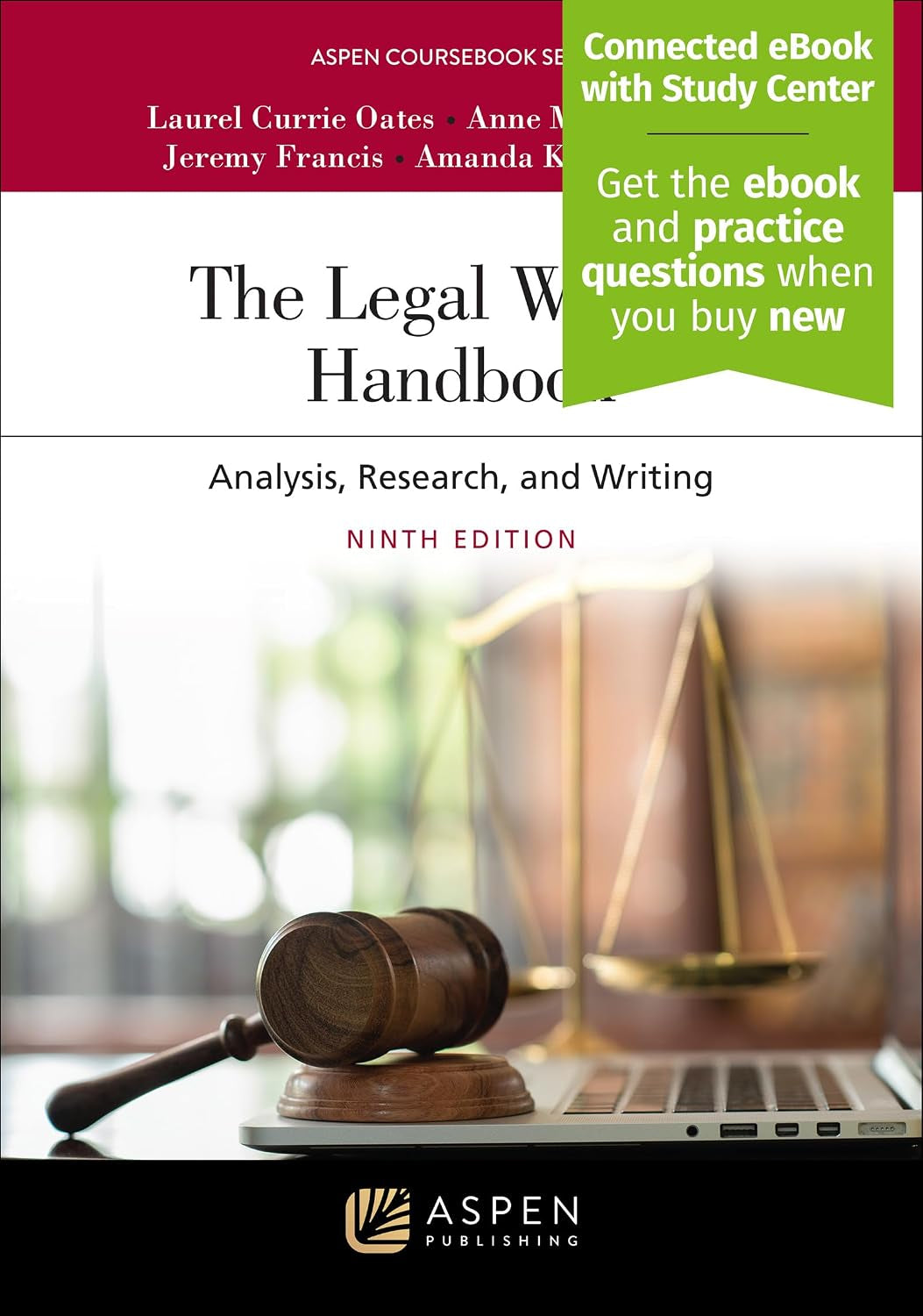 Legal Writing Handbook: Analysis, Research, and Writing [Connected eBook with Study Center] (Aspen Coursebook Series)