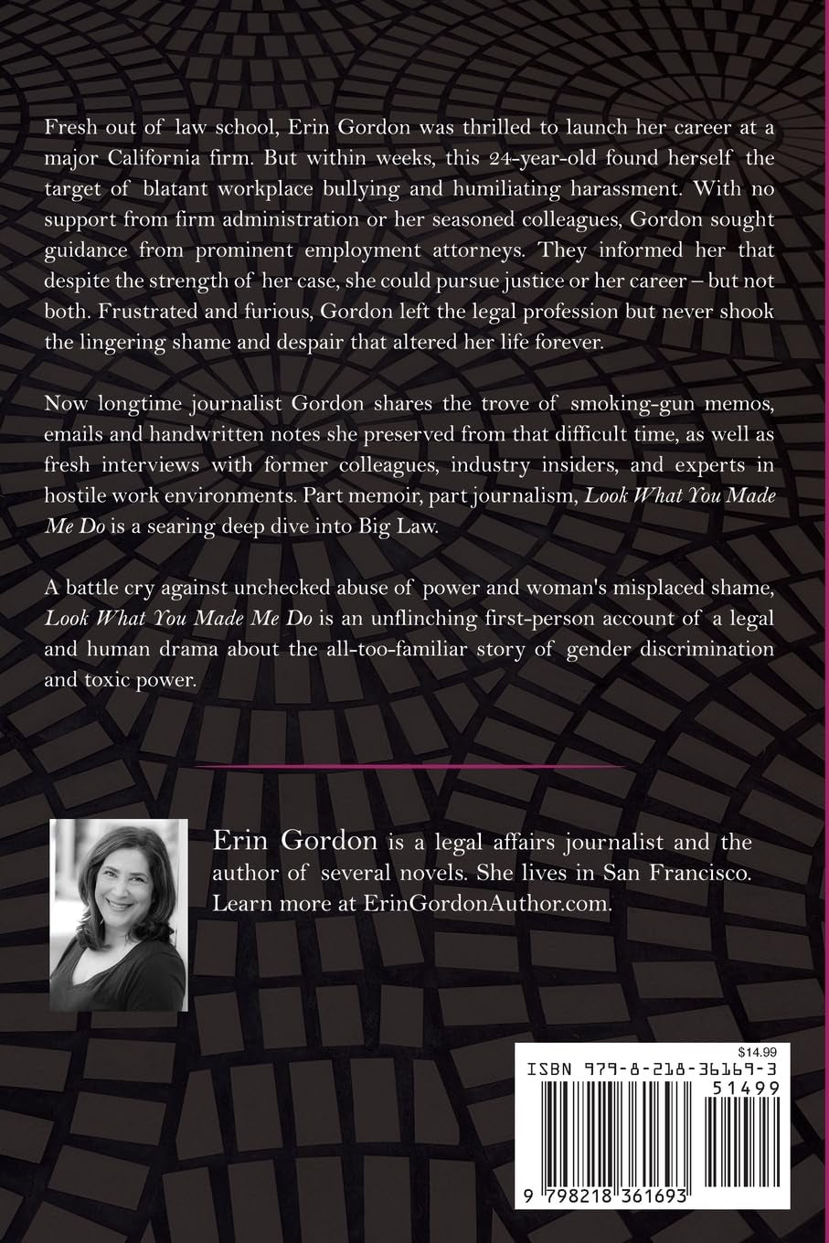 Look What You Made Me Do: Confronting Heartbreak & Harassment in Big Law