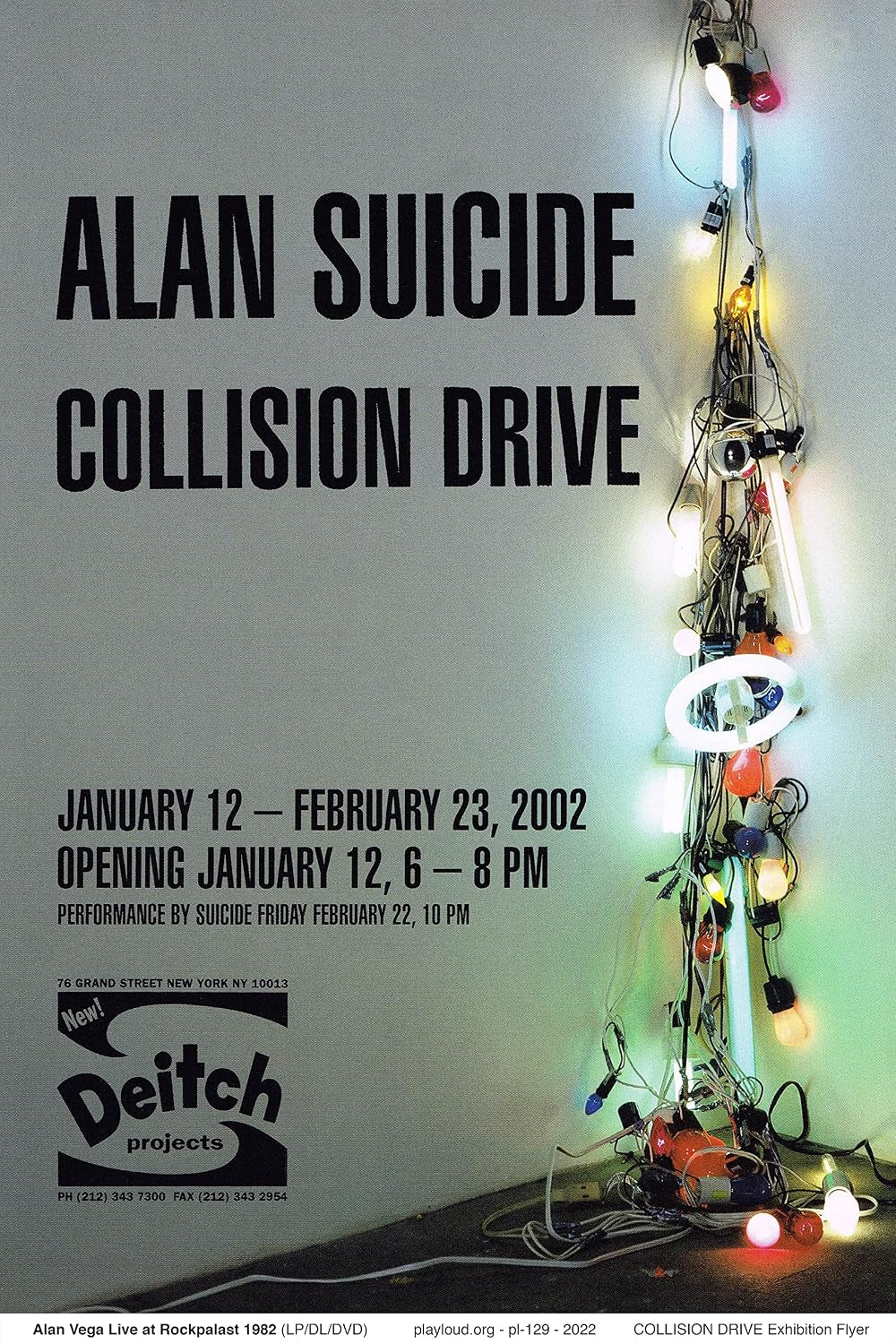Live At Rockpalast, 1982 + Alan Suicide: Collision Drive 2002 A film by Lucia Palacios And Dietmar Post