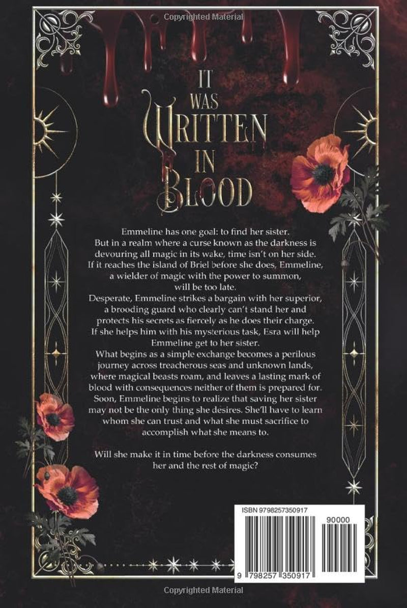 It Was Written In Blood: Curse of Dark 1