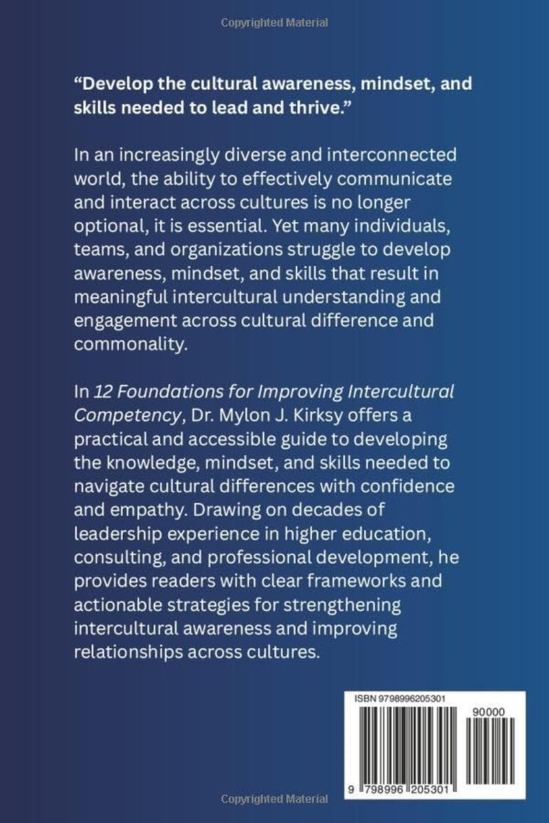 12 Foundations for Improving Intercultural Competency