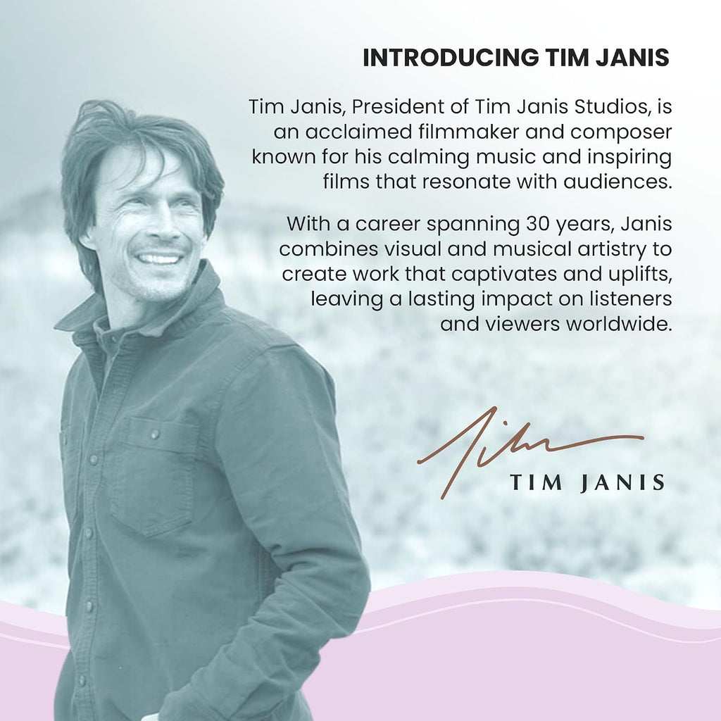 Tim Janis Relaxation Volume One - Peaceful Instrumental Music Nature Sounds Calming Music for Deep Sleep Relaxation, Meditation Stress Relief, Yoga, Mindfulness, and Gentle Exercise