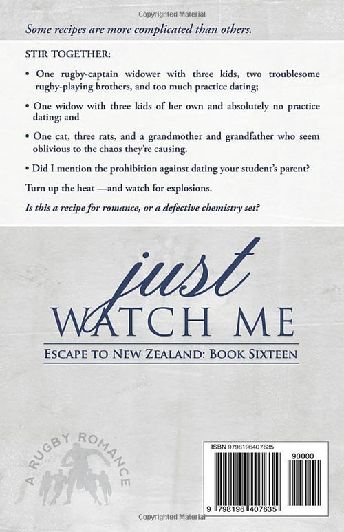 Just Watch Me: A Rugby Romance (Escape to New Zealand)