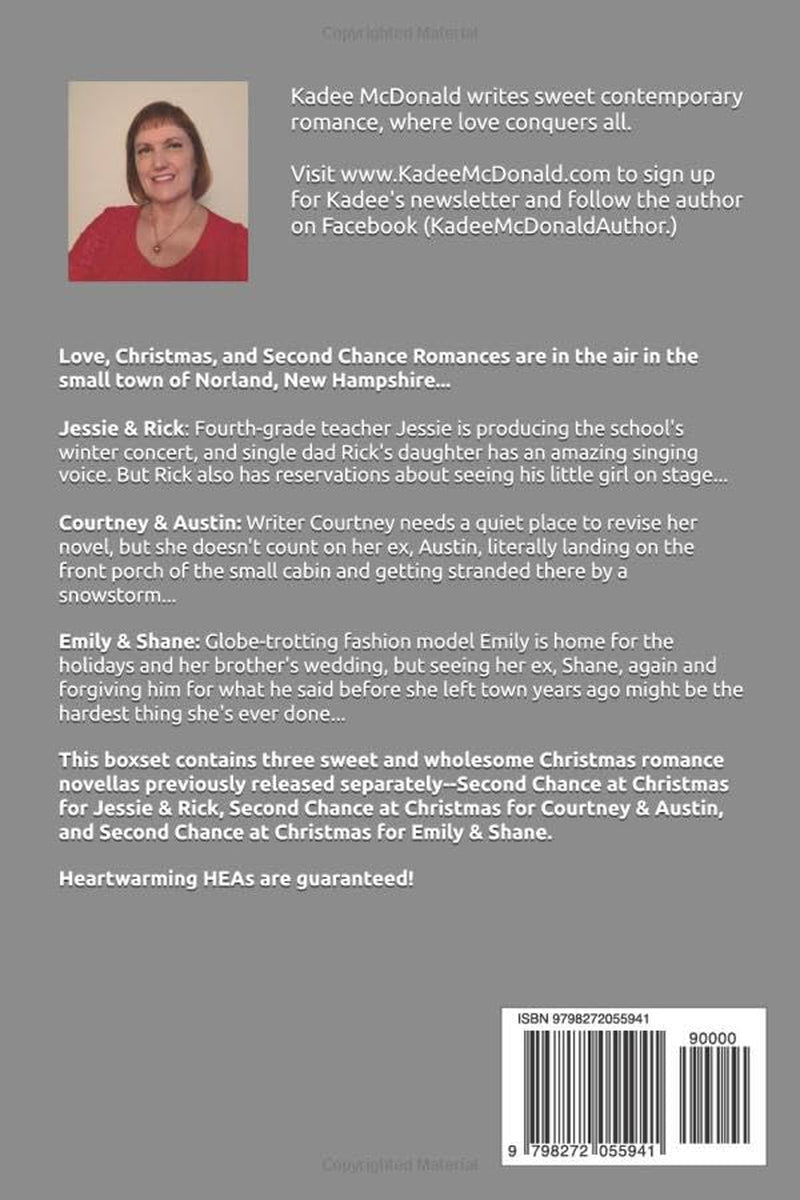 Second Chances at Christmas: (Sweet Small-Town Holiday Romances)