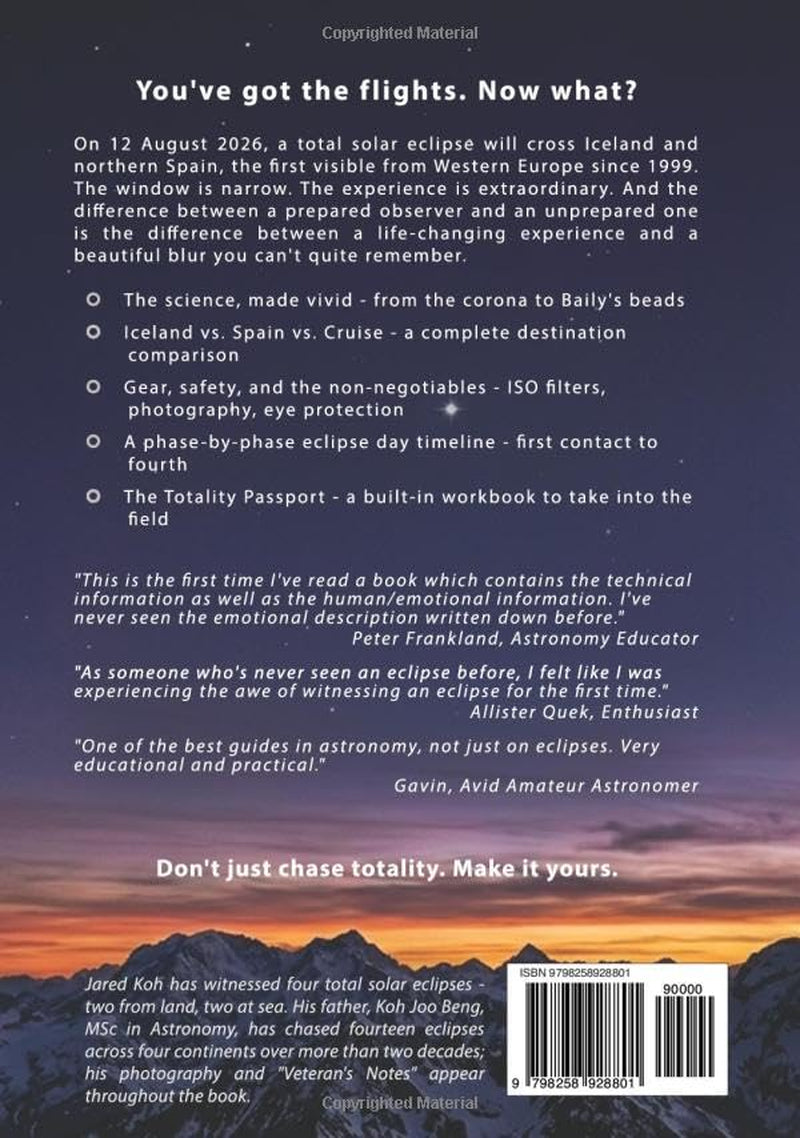Chasing Totality: The Complete Handbook for the 2026 Total Solar Eclipse