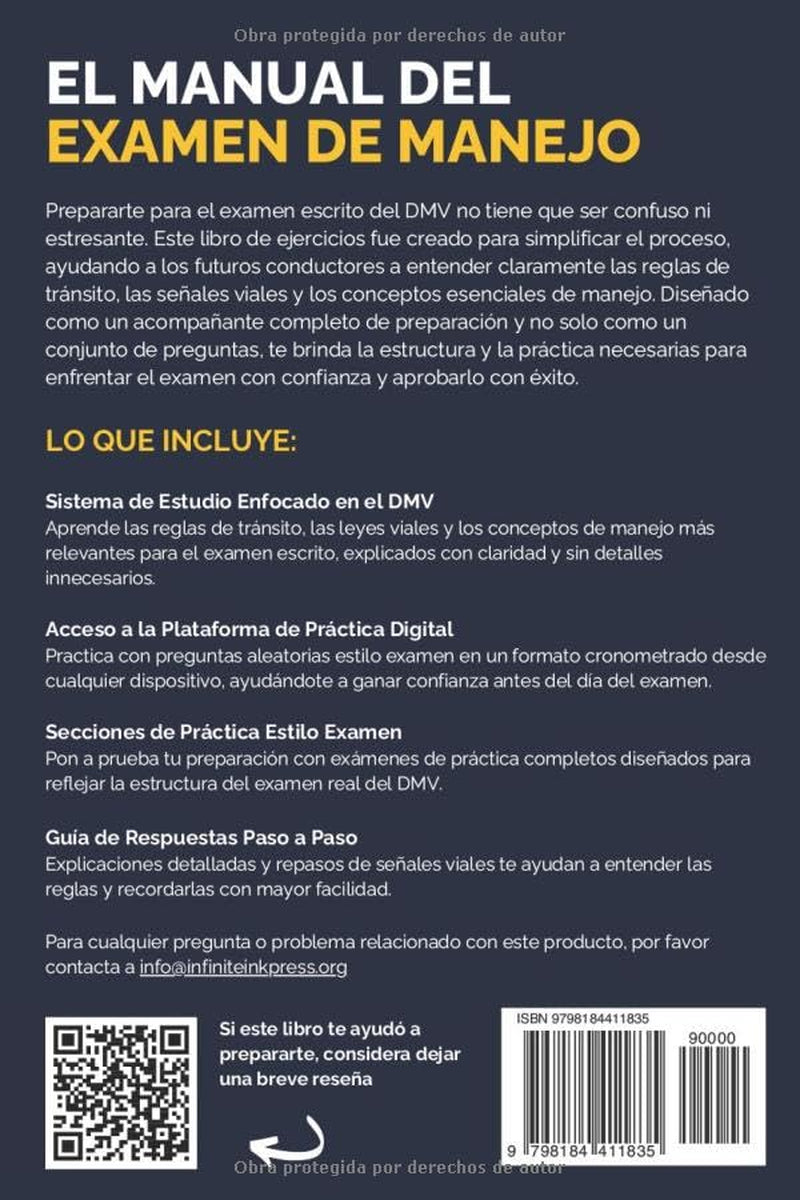 Illinois Examen de Manejo en Español: Guía de Estudio DMV para la Licencia de Conducir | 500+ Preguntas de Práctica Reales, Señales de Tránsito, Leyes ... y Exámenes Simulados (Spanish Edition)