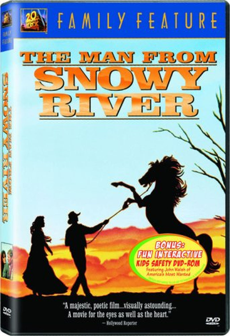 Twentieth Century Fox Man From Snowy River-w/on-pack Kids Safety [dvd/sensormatic]-nla