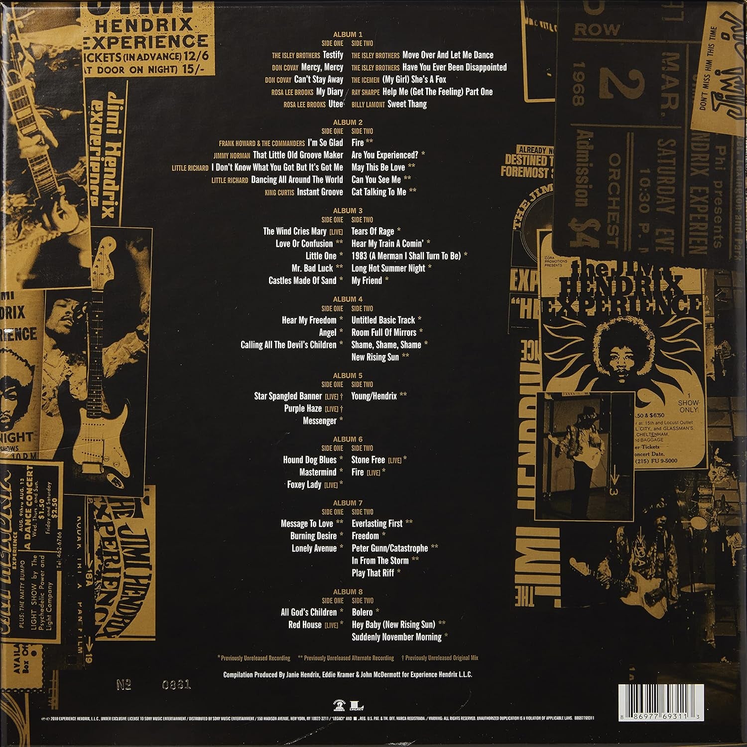 West Coast Seattle Boy: The Jimi Hendrix Anthology