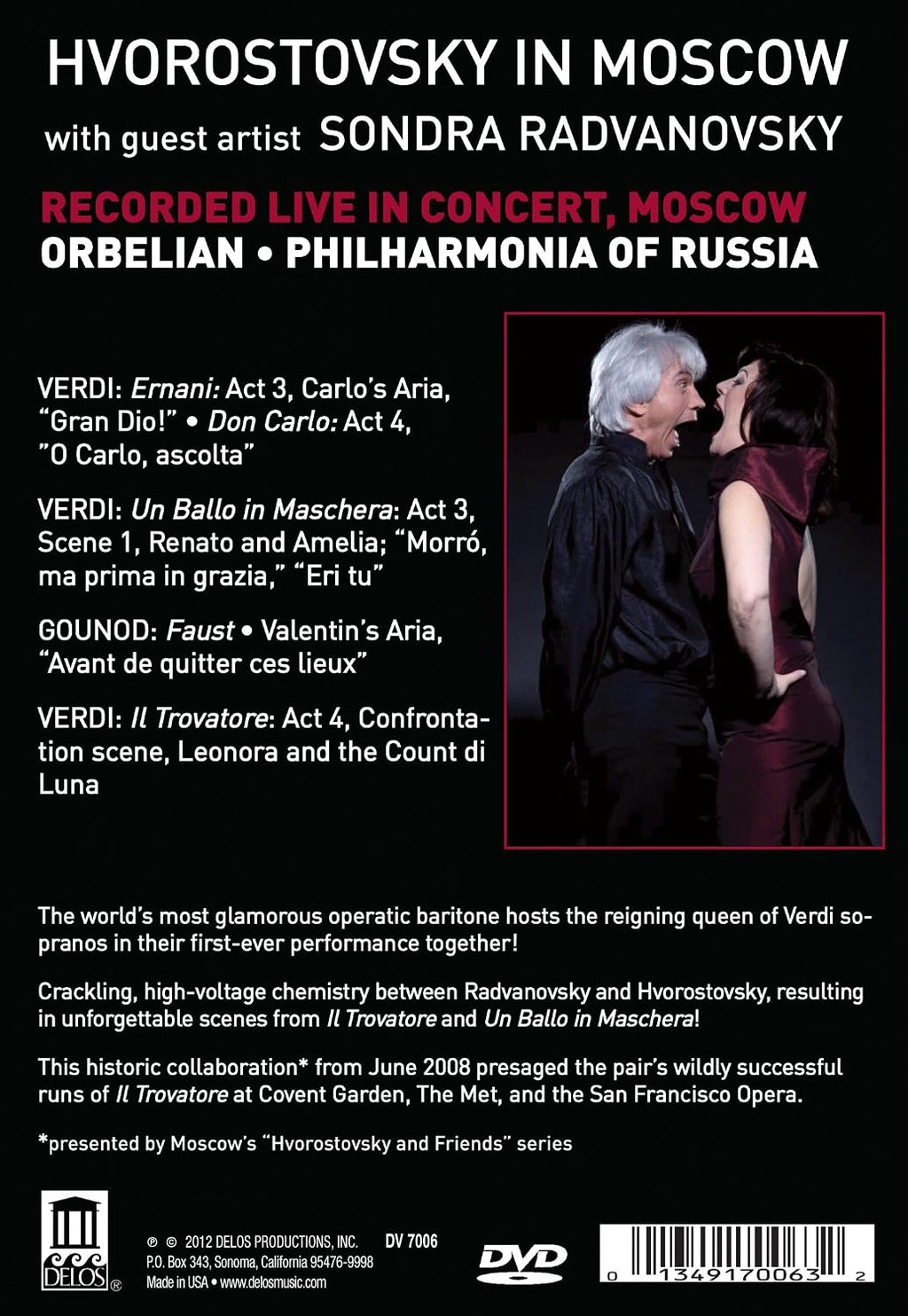 Hvorostovsky in Moscow