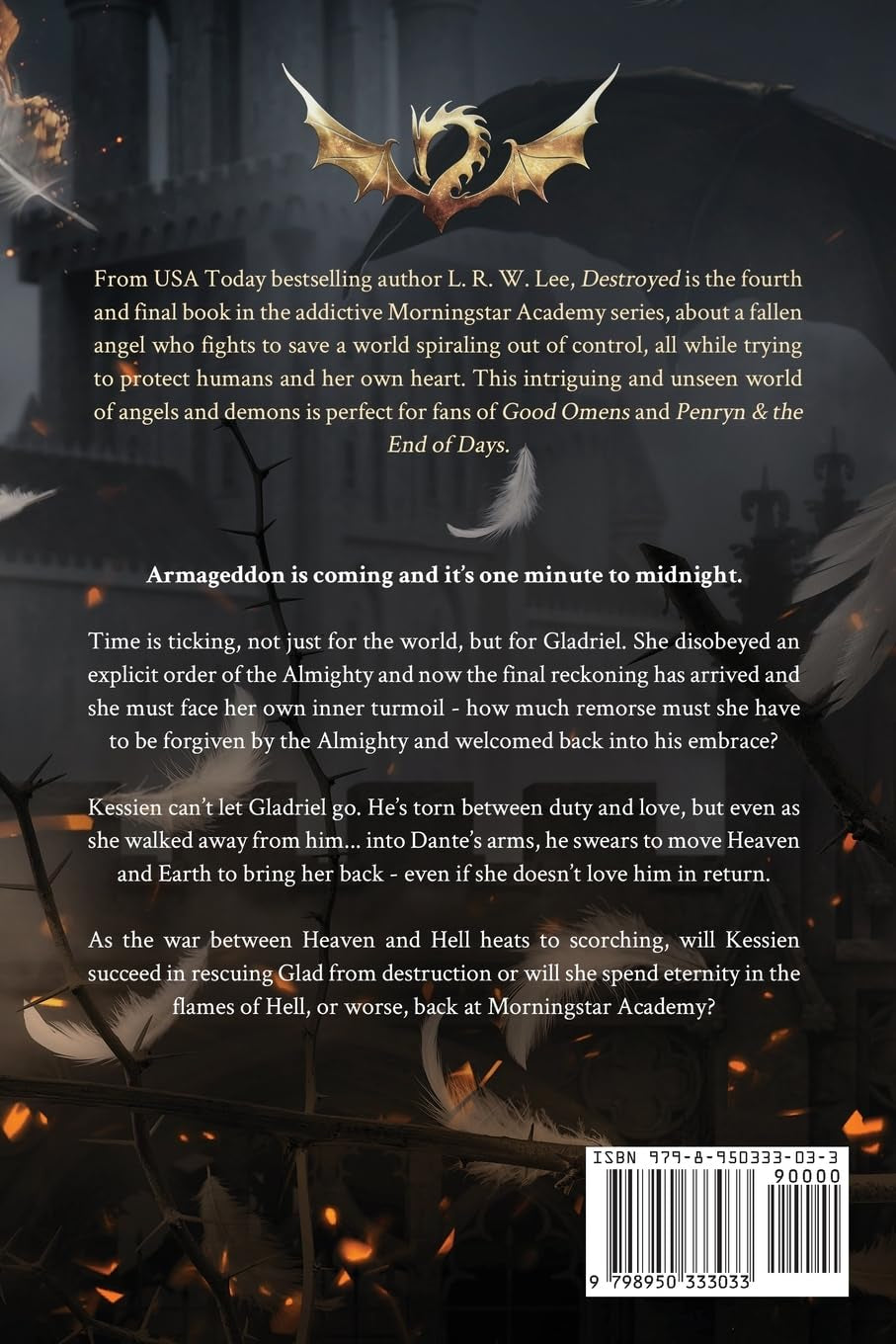 Destroyed: A Gripping YA Apocalyptic Academy Fantasy (Morningstar Academy)